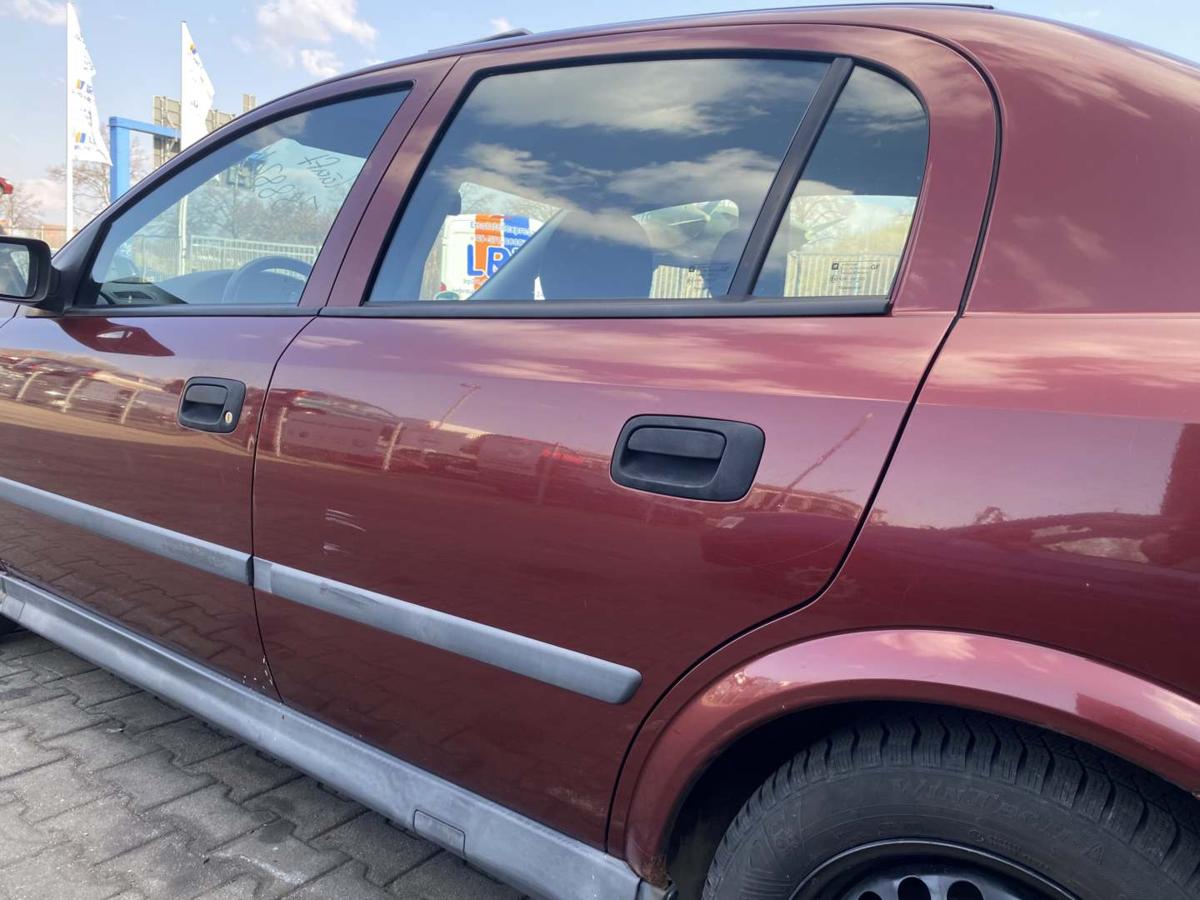 Opel Astra G original T&uuml;r hinten links Z549 Marseillerot Rohbau Bj.1999